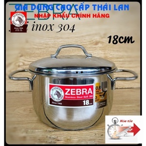 Nồi Inox Zebra 162286 - 18CM