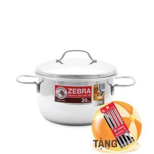 Nồi Inox Zebra Extreme Infinity 3 đáy 20 cm - 162287