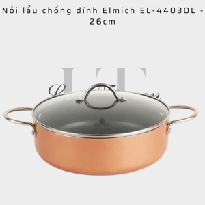 Nồi lẩu chống dính Elmich EL 4403OL size 26cm