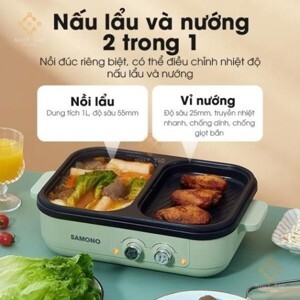 Nồi lẩu đa năng Samono SW-MCG1L