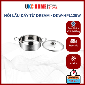 Nồi lẩu đáy từ Dreamer DKW-HPL125W