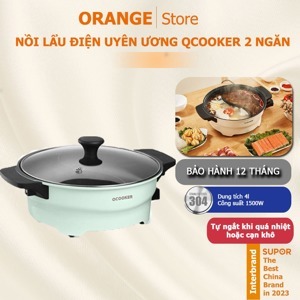Nồi lẩu điện 2 ngăn oCooker CR-HG03 4L