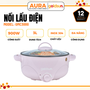 Nồi lẩu điện goldsun GMC3000