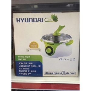 Nồi lẩu điện Hyundai HDE-1000R(GR) - 3L 1800W