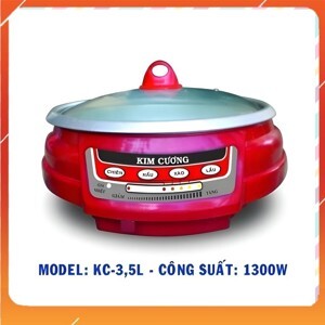 Nồi lẩu điện Kim Cương KC-LD - 3.5 lít