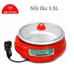 Nồi lẩu điện Kim Cương KC-LD - 3.5 lít