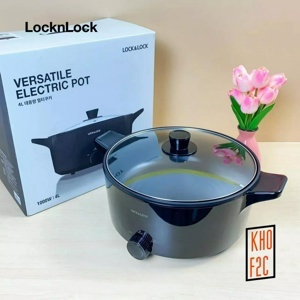 Nồi lẩu điện Lock&Lock Versatile 4 lít EJP546BLK