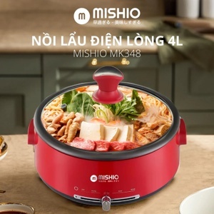 Nồi lẩu điện Mishio MK-348, 4 lít