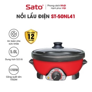 Nồi lẩu điện Sato 50NL41 - 5.0L