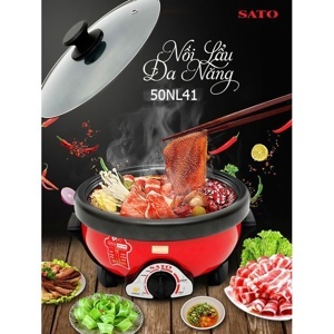 Nồi lẩu điện Sato 50NL41 - 5.0L
