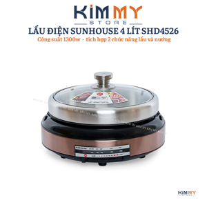 Nồi lẩu điện Sunhouse SHD4526