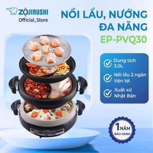 Nồi lẩu điện Zojirushi EP-PVQ30-BA