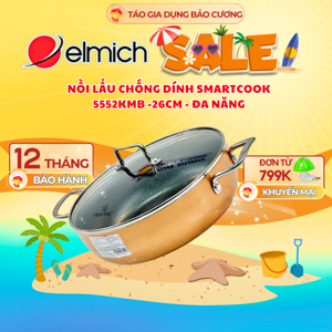 Nồi lẩu inox Elmich 5552KMB 26cm