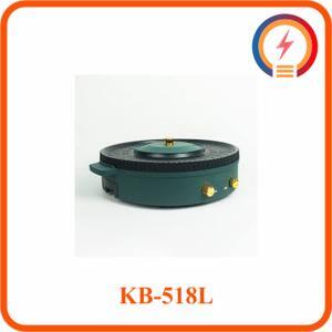 Nồi lẩu nướng 2 mâm nhiệt Nineshield KB-518L có 2 nút chỉnh nhiệt độc lập