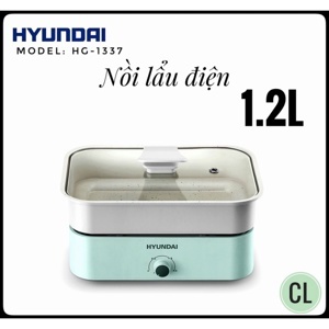 Nồi lẩu nướng hầm đa năng Huyndai QC HG1337