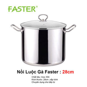 Nồi luộc gà Faster D28 - 28cm
