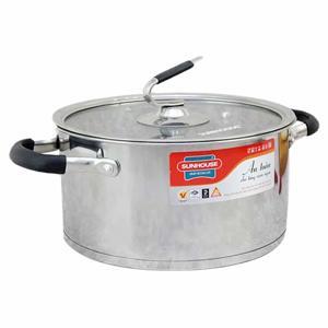 Nồi nấu ăn inox 3 đáy 24 cm Sunhouse SHG24324