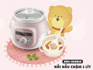 Nồi nấu chậm Bear DDG-D10B1S 1 Lít