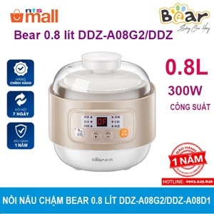 Nồi nấu chậm Bear DDZ-A08G2