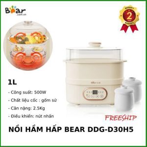 Nồi nấu chậm Bear DDZ-C10V1