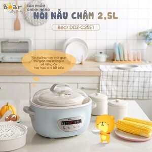 Nồi nấu chậm Bear DDZ-C25E1