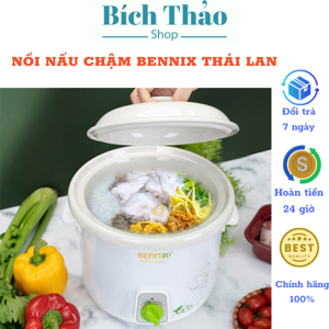 Nồi nấu chậm Bennix Thái Lan BN-40SLC