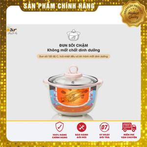 Nồi nấu chậm đa năng kèm lồng hấp 1.6L Bear DDZ-D16J3