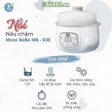 Nồi nấu chậm Moaz Bebe MB030