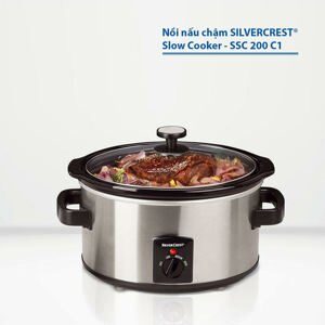 Nồi nấu chậm Silvercrest SSC 200 C1
