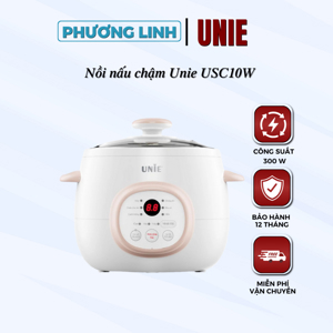 Nồi nấu chậm Unie USC10W, 1L