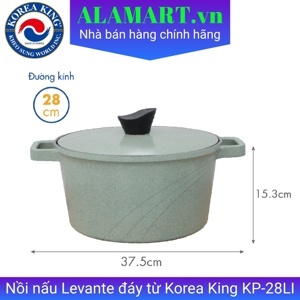 Nồi nấu Levante đáy từ Korea King KP-28LI