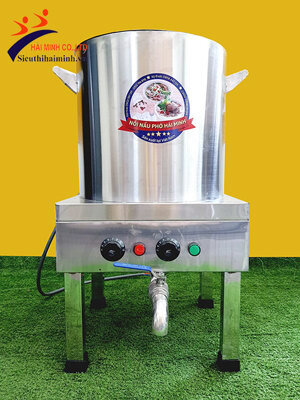 Nồi nấu phở điện liền nồi DL-40L (inox 304)