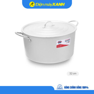 Nồi nhôm anod Sunhouse SHG2732SA - 32 cm