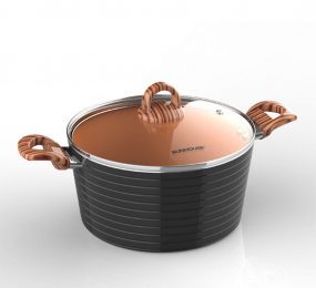 Nồi nhôm chống dính đáy từ Sunhouse SHG2018MCA - 18 cm