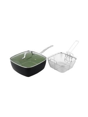 Nồi nhôm phủ ceramic kèm rổ nhúng charterhouse 071400, 24cm