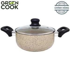 Nồi nhôm vân đá chống dính Green Cook GCS03-20