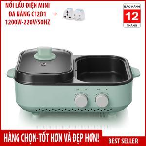 Nồi nướng lẩu đa năng Bear DKL-C12D1