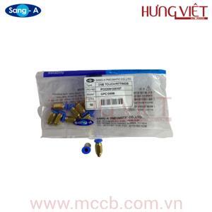 Nối ống thẳng phi 4 ren M5 GPC04M5