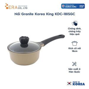 Nồi phủ men đá Granite Korea King KDC-18ISGC