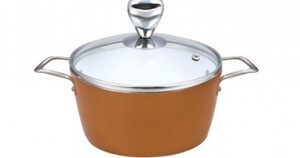 Nồi phủ sứ an toàn Honey's HO-AP2C222 - 22cm