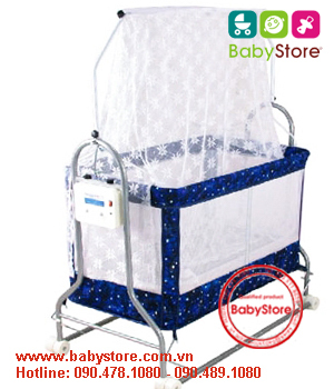 Nôi rung tự động 2 tầng AutoRu 3 sao