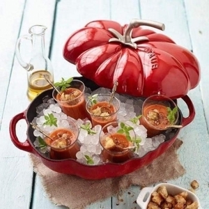 Nồi Staub cà chua màu đỏ cherry – 25cm