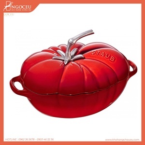 Nồi Staub cà chua màu đỏ cherry – 25cm