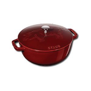 Nồi Staub tròn nắp có hình heo - 24cm