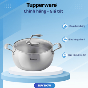 Nồi T Chef Series Casserole - 3.8L, nắp kim loại