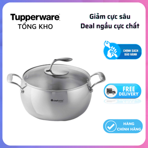 Nồi T Chef Series Casserole - 3.8L, nắp kính