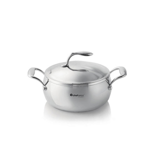 Nồi T Chef Series Casserole - 3.8L, nắp kim loại