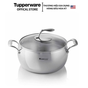 Nồi T Chef Series Casserole - 5.7L, nắp kính