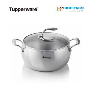 Nồi T Chef Series Casserole - 5.7L, nắp kính