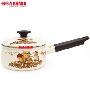 Nồi tay cầm tráng men 16cm Fujihoro FTCV-16S.HL